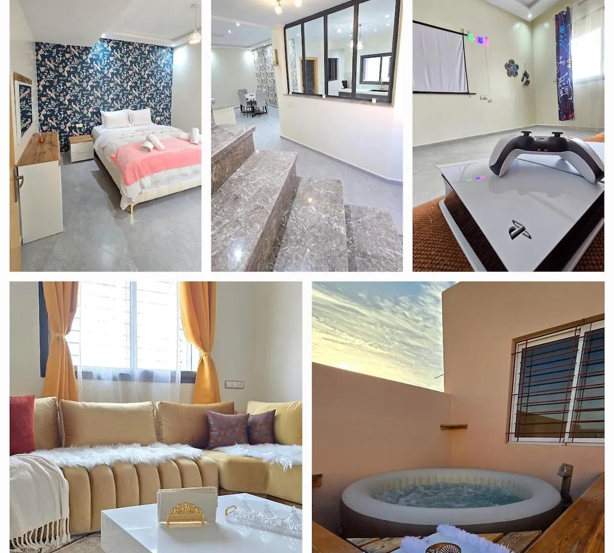 Penthouse Jacuzzi And Nice Gaming Room Agadir Marrocos